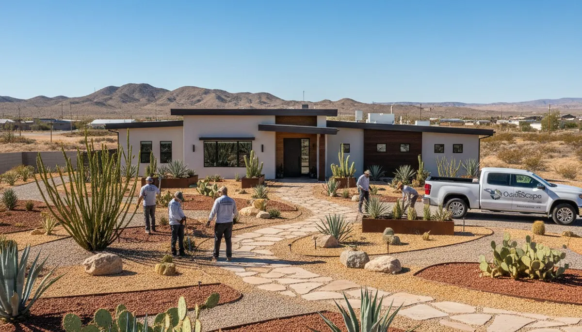 Landscaping service in Las Vegas, NV for residential and commercial outdoor maintenance